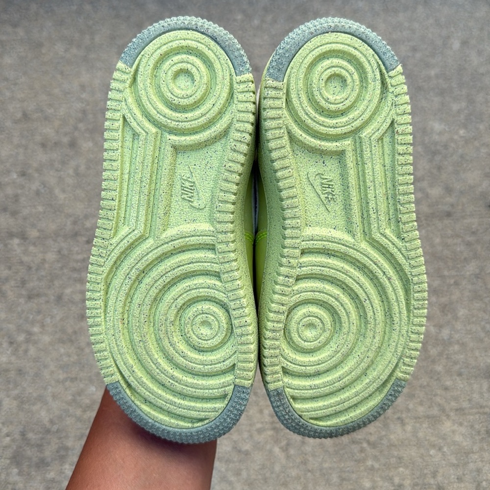 Nike Air Force 1 Crater ‘Light Lemon Twist’ Sneakers Toddler - Picture 6 of 10